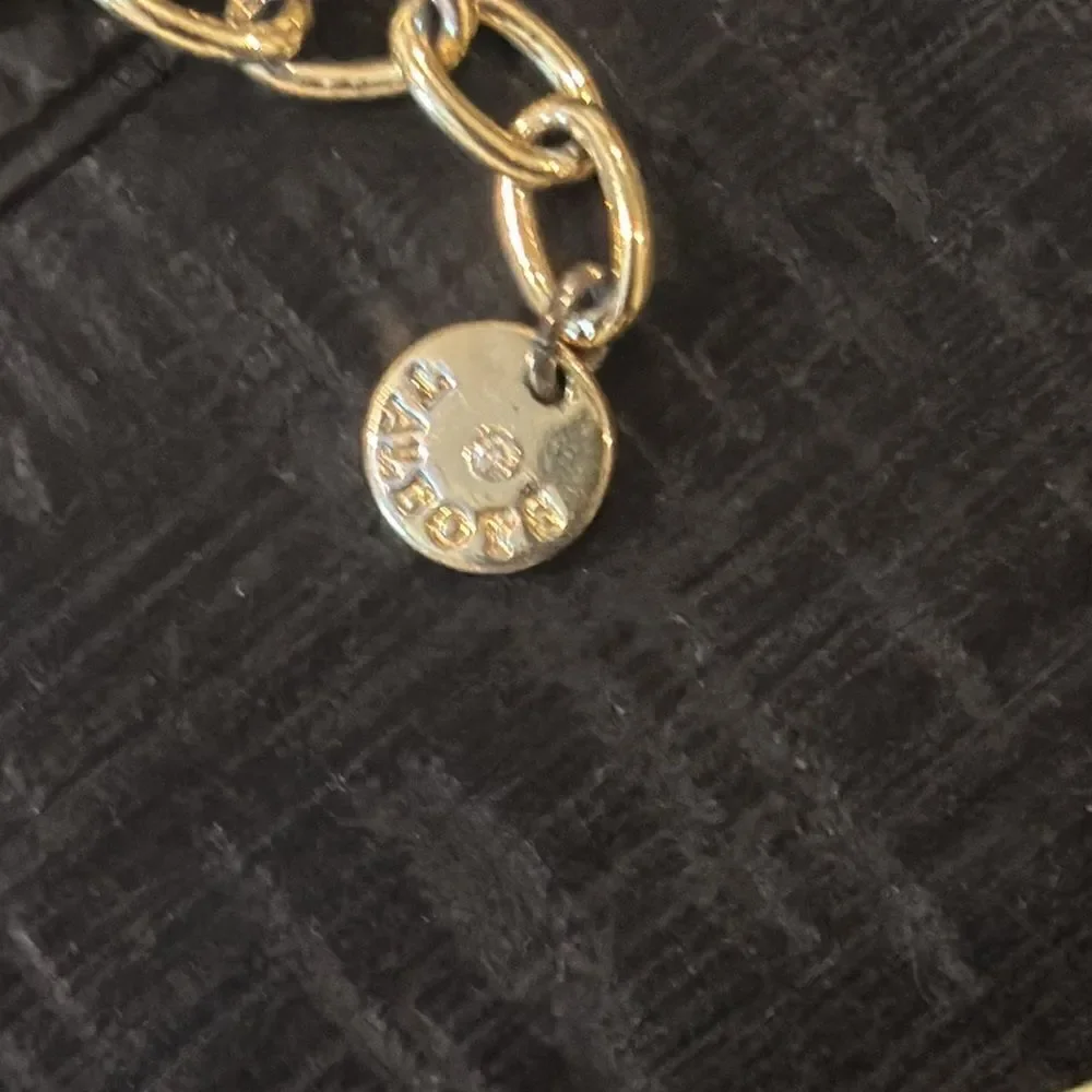 Talbots Lemon Yellow Gold Tone Adjustable Necklace Spring Summer​